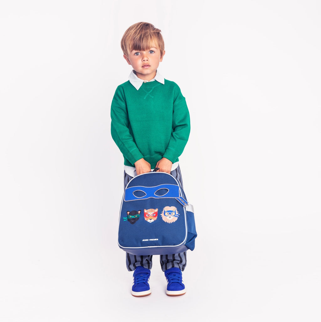 Kleuterrugzak Backpack Ralphie - Supercats - Rugzakken Jeune Premier - In den Olifant