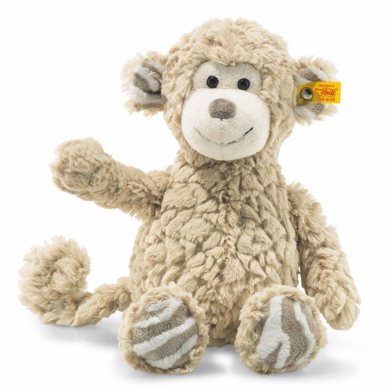 Knuffel Aap Bingo Monkey - 33 cm - Wilde dieren Steiff - In den Olifant