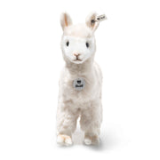 Knuffel alpaca crème staand - 18 cm - Boerderijdieren Steiff - In den Olifant