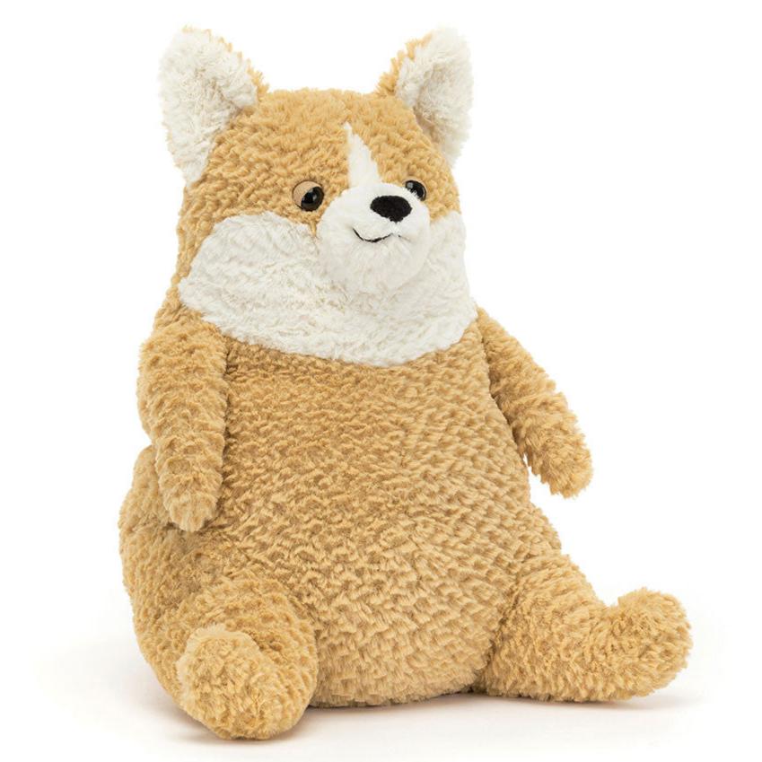 Knuffel Amore Corgi - 26 cm - Boerderijdieren Jellycat - In den Olifant