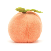 Knuffel Amuseable Peach - 14 cm - Groenten, fruit en ander lekkers Jellycat - In den Olifant