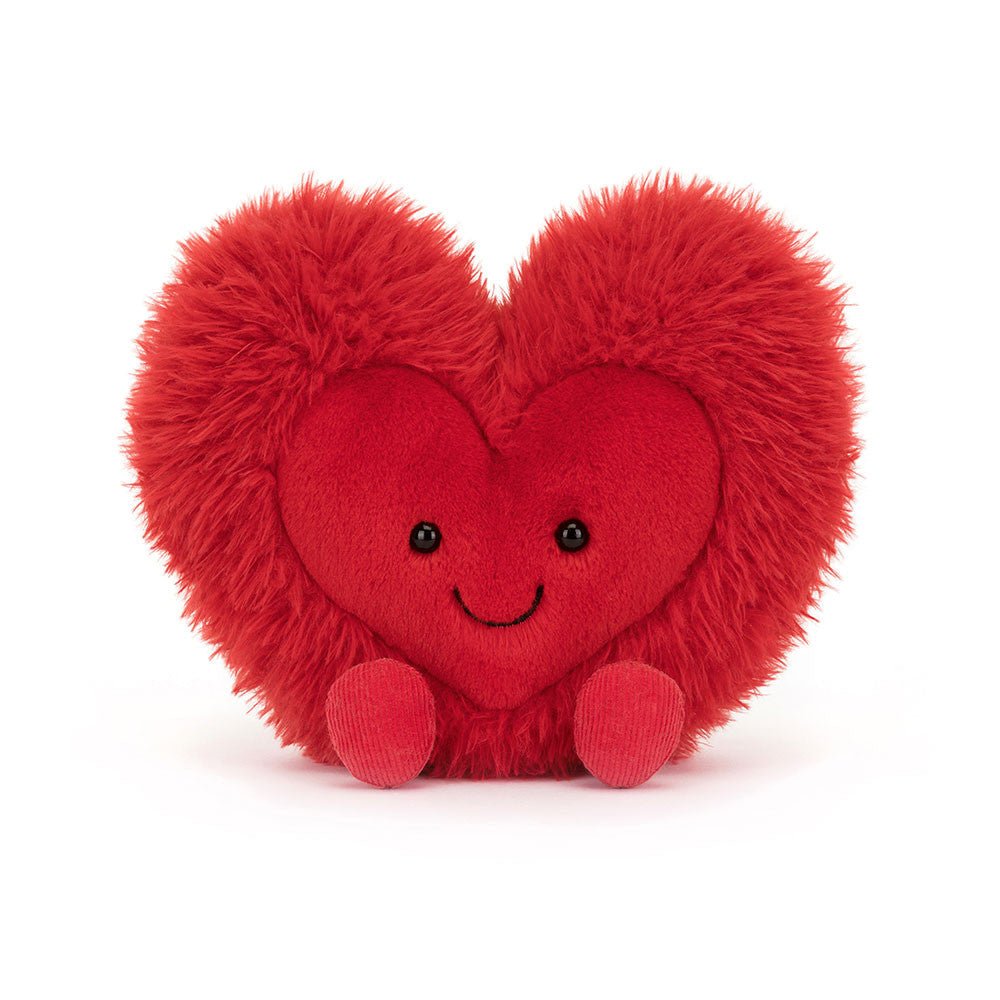 Knuffel Amuseables Beatie Heart Large - 24 cm - Fantasieknuffels Jellycat - In den Olifant