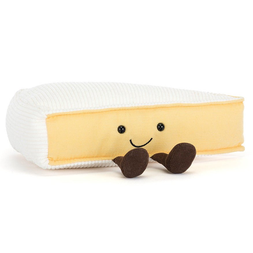 Knuffel Amuseables Brie - 22 cm - Groenten, fruit en ander lekkers Jellycat - In den Olifant