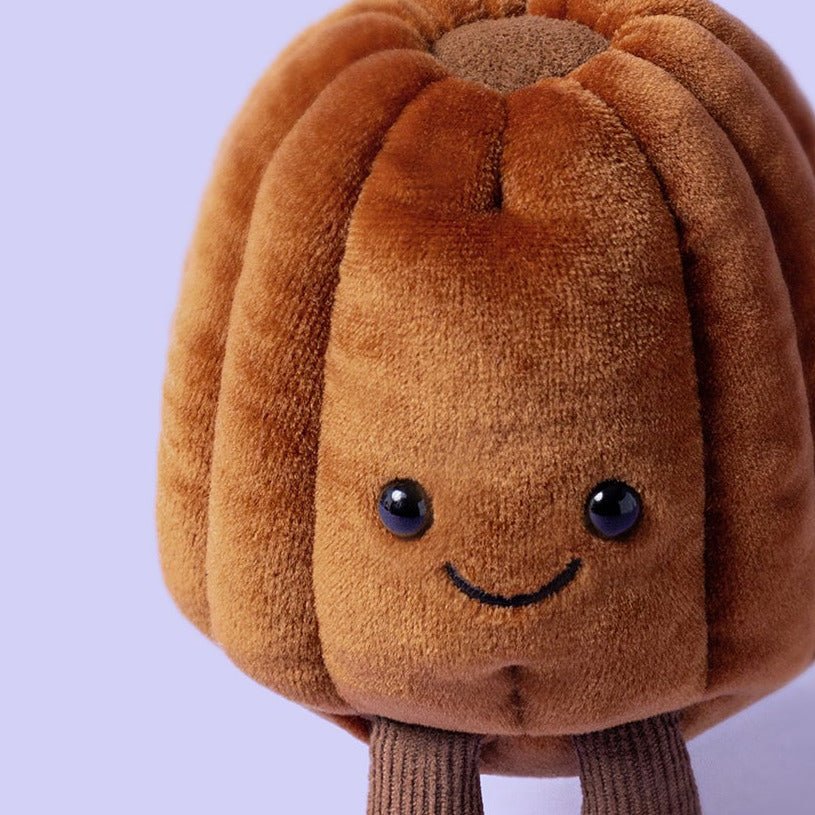 Knuffel Amuseables Carole Canelé - 11 cm - Groenten, fruit en ander lekkers Jellycat - In den Olifant