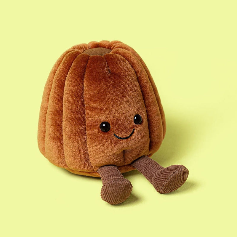 Knuffel Amuseables Carole Canelé - 11 cm - Groenten, fruit en ander lekkers Jellycat - In den Olifant