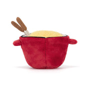 Knuffel Amuseables Cheese Fondue - 13 cm - Groenten, fruit en ander lekkers Jellycat - In den Olifant