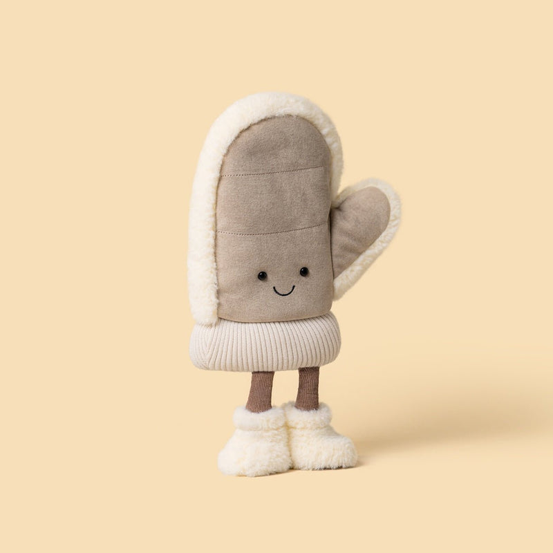 Knuffel Amuseables Fitswell Mitten - 27 cm - Fantasieknuffels Jellycat - In den Olifant