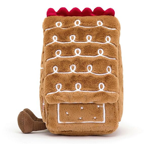 Knuffel Amuseables Gingerbread House - Jellycat - In den Olifant