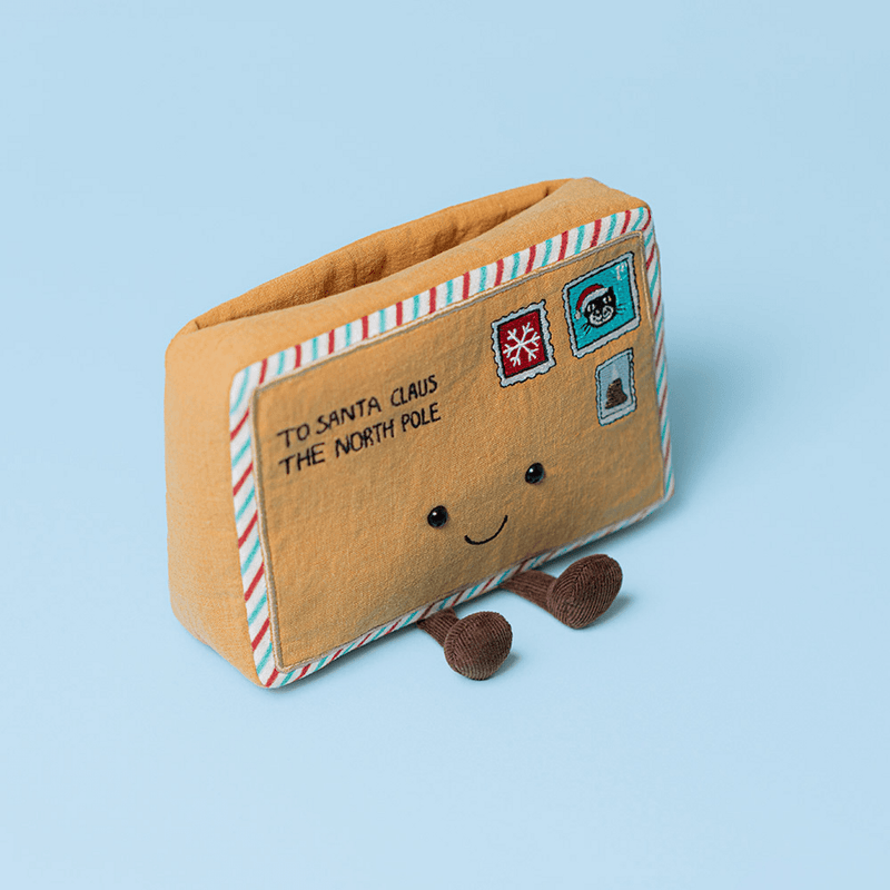 Knuffel Amuseables Letter To Santa - 15 cm - Fantasieknuffels Jellycat - In den Olifant