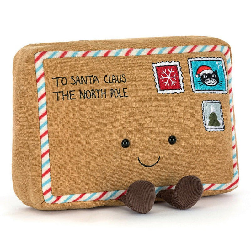 Knuffel Amuseables Letter To Santa - 15 cm - Fantasieknuffels Jellycat - In den Olifant