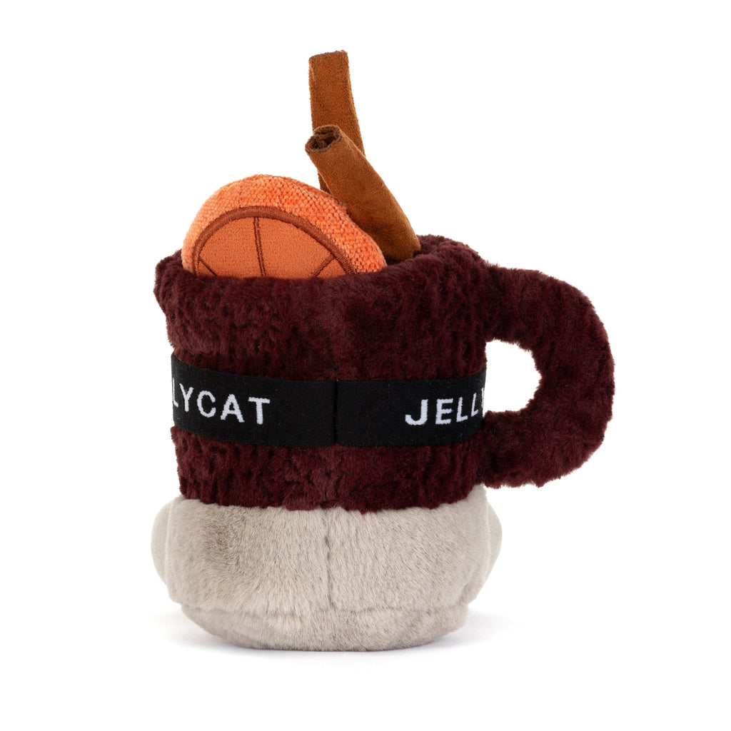 Knuffel Amuseables Mullover Spiced Drink - 17 cm - Groenten, fruit en ander lekkers Jellycat - In den Olifant