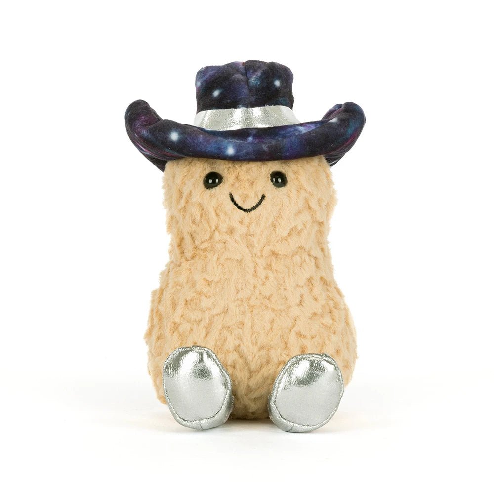Knuffel Amuseables Peanut Space Rodeo Outfit - 15 cm - Groenten, fruit en ander lekkers Jellycat - In den Olifant