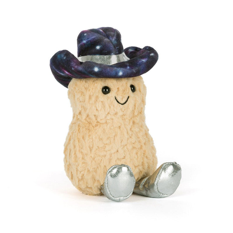 Knuffel Amuseables Peanut Space Rodeo Outfit - 15 cm - Groenten, fruit en ander lekkers Jellycat - In den Olifant
