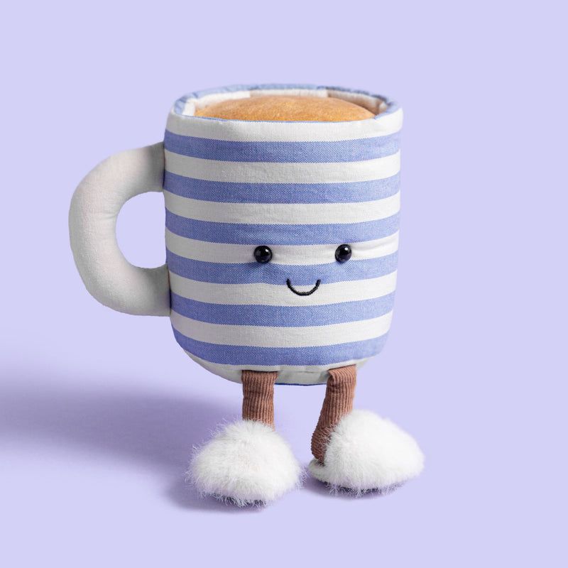 Knuffel Amuseables Rosie Lea Mug of Tea - 14 cm - Groenten, fruit en ander lekkers Jellycat - In den Olifant