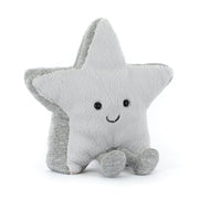 Knuffel Amuseables Silver Star - 17 cm - Fantasieknuffels Jellycat - In den Olifant