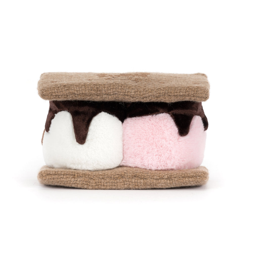 Knuffel Amuseables S'mores - 18 cm - Groenten, fruit en ander lekkers Jellycat - In den Olifant
