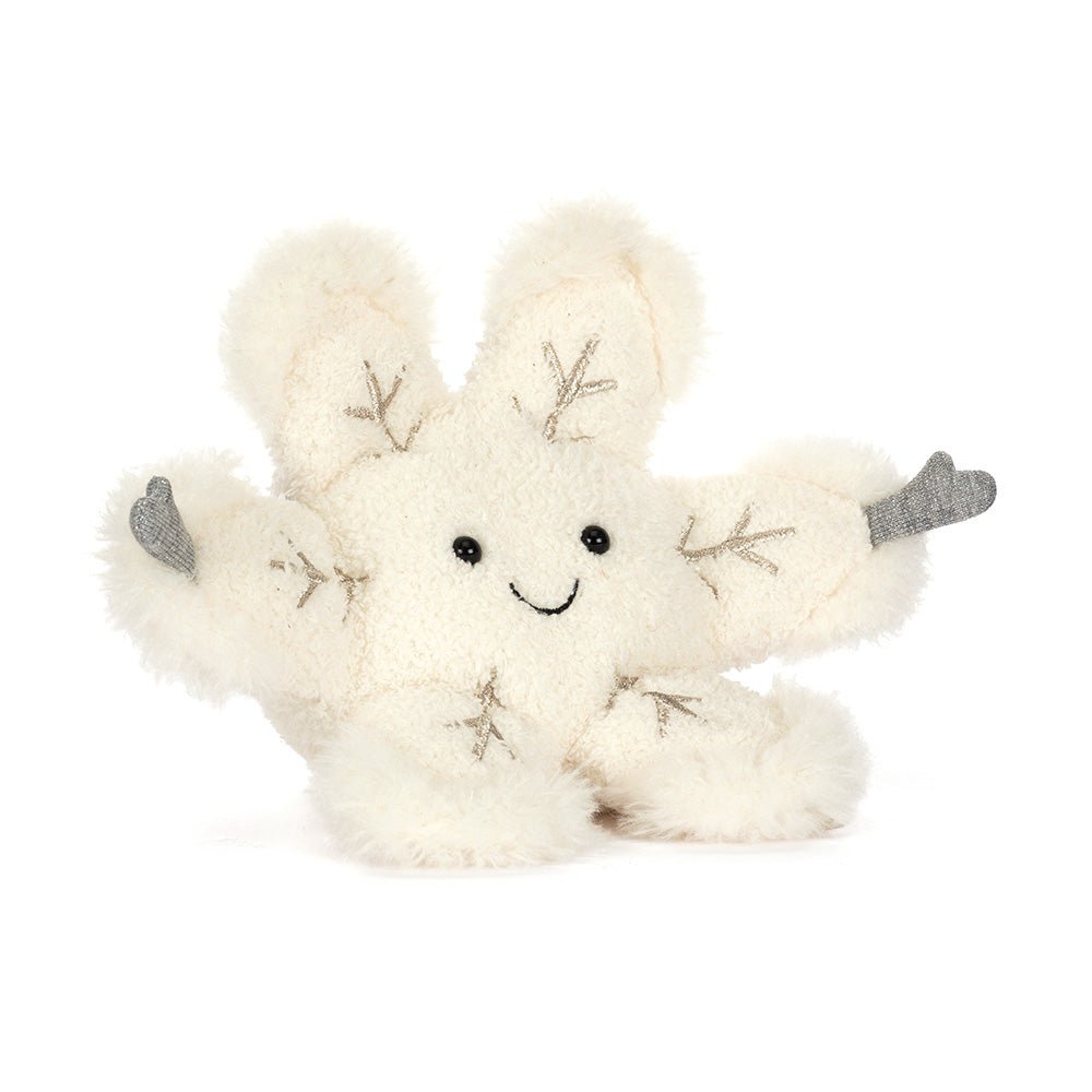 Knuffel Amuseables Snowflake - 16 cm - Fantasieknuffels Jellycat - In den Olifant