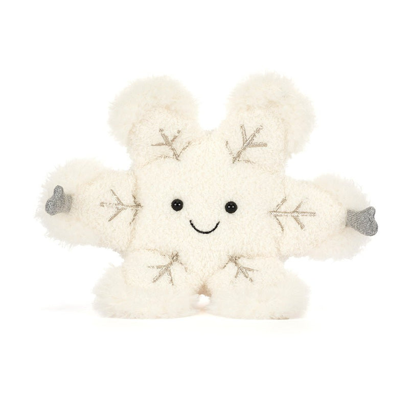 Knuffel Amuseables Snowflake - 16 cm - Fantasieknuffels Jellycat - In den Olifant