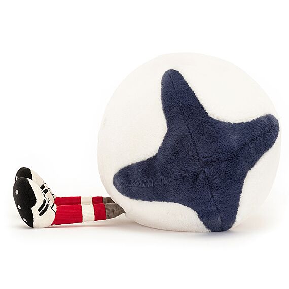 Knuffel Amuseables Sports Rugby Ball | 18 Cm - Fantasieknuffels Jellycat - In den Olifant