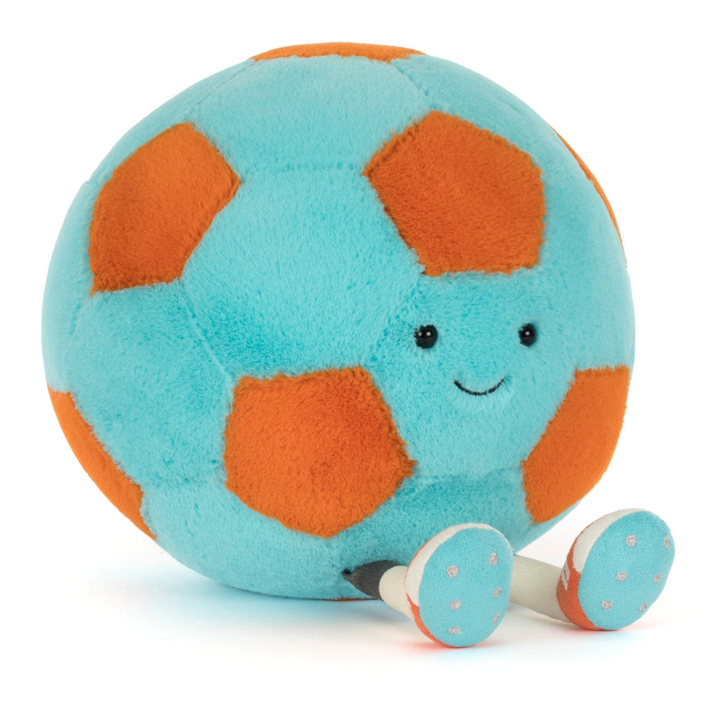 Knuffel Bal Amuseables Jellycat Football - 27 cm - Fantasieknuffels Jellycat - In den Olifant