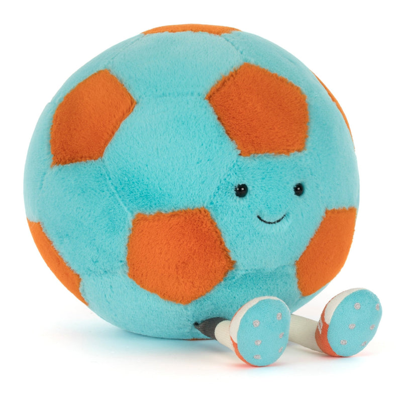 Knuffel Bal Amuseables Jellycat Football - 27 cm - Fantasieknuffels Jellycat - In den Olifant