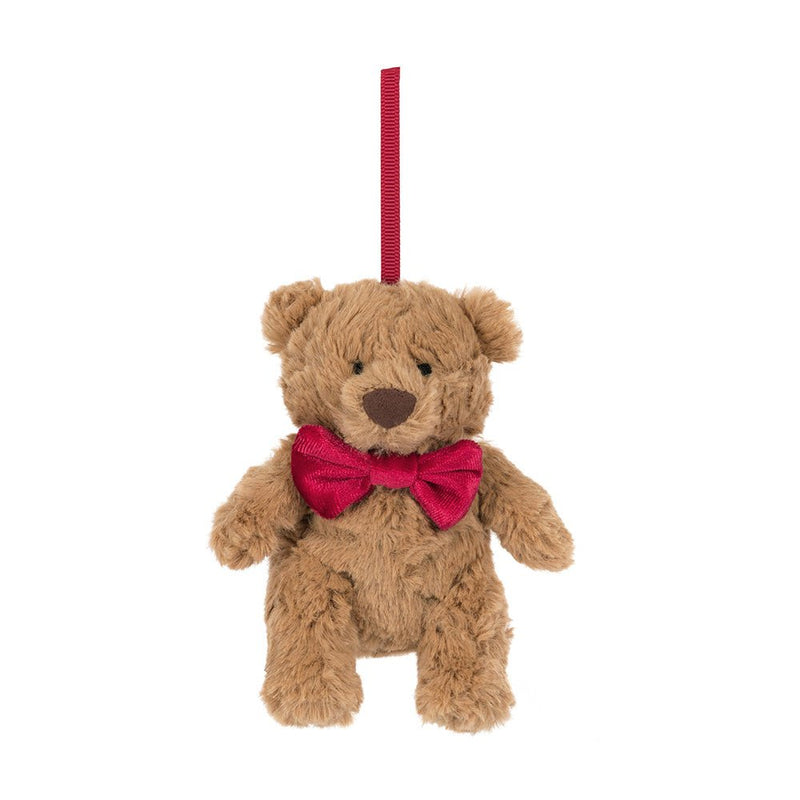 Knuffel Bartholomew Bear Decoration - 11 cm - Knuffelberen Jellycat - In den Olifant