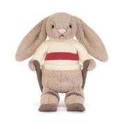 Knuffel Bashful Bunny Gold Medal Ski - 20 cm - Konijnen Jellycat - In den Olifant