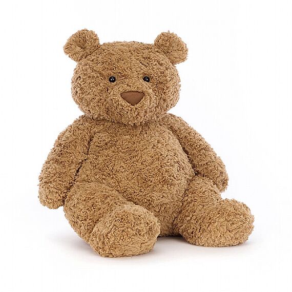 Knuffel Beer Bartholomew Bear Really Big | 56 Cm - XL Knuffels Jellycat - In den Olifant