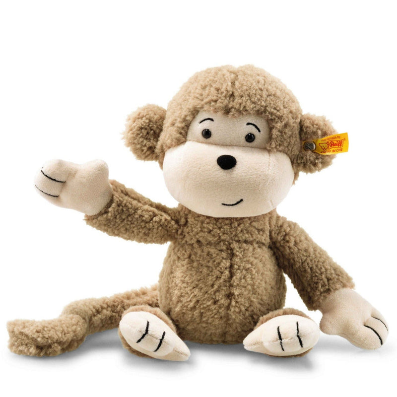 Knuffel Brownie Monkey - 30 cm - Wilde dieren Steiff - In den Olifant