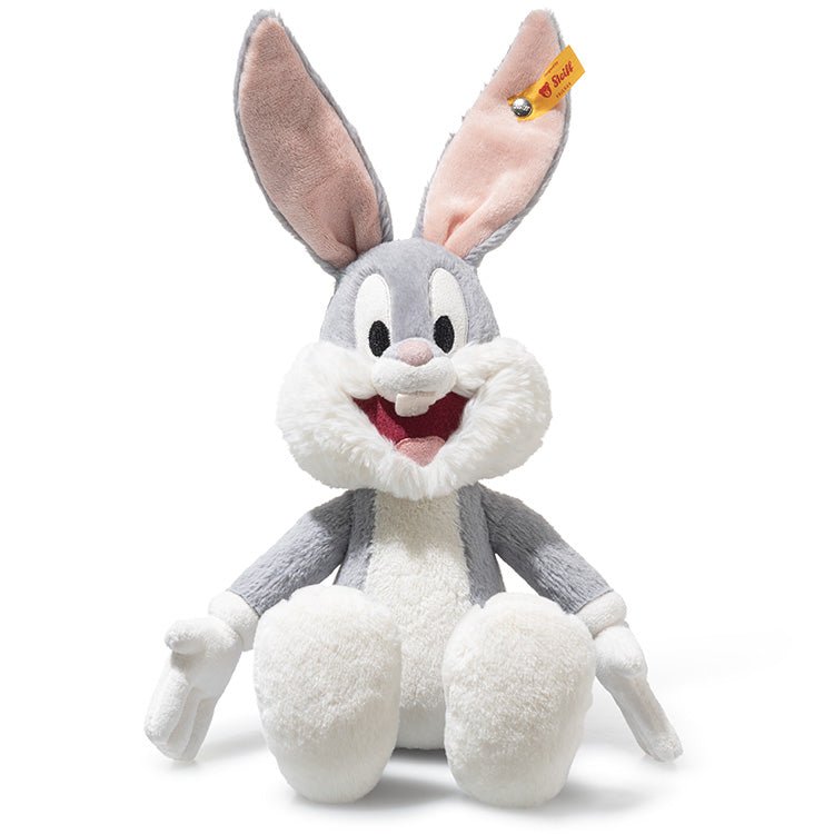 Knuffel Bugs Bunny Grey White - 32 cm - Konijnen Steiff - In den Olifant