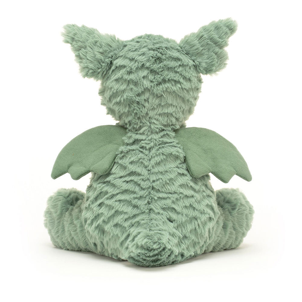 Knuffel Draak Fuddlewuddle Dragon - 23 cm - Fantasieknuffels Jellycat - In den Olifant