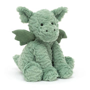 Knuffel Draak Fuddlewuddle Dragon - 23 cm - Fantasieknuffels Jellycat - In den Olifant