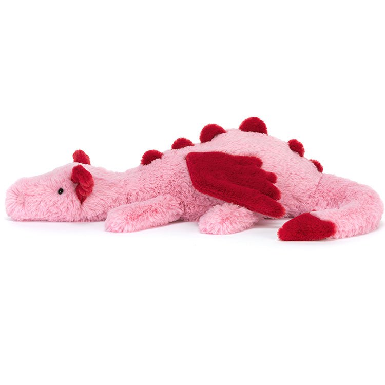 Knuffel Draak Heart Dragon - 50 cm - Fantasieknuffels Jellycat - In den Olifant