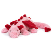 Knuffel Draak Heart Dragon - 50 cm - Fantasieknuffels Jellycat - In den Olifant