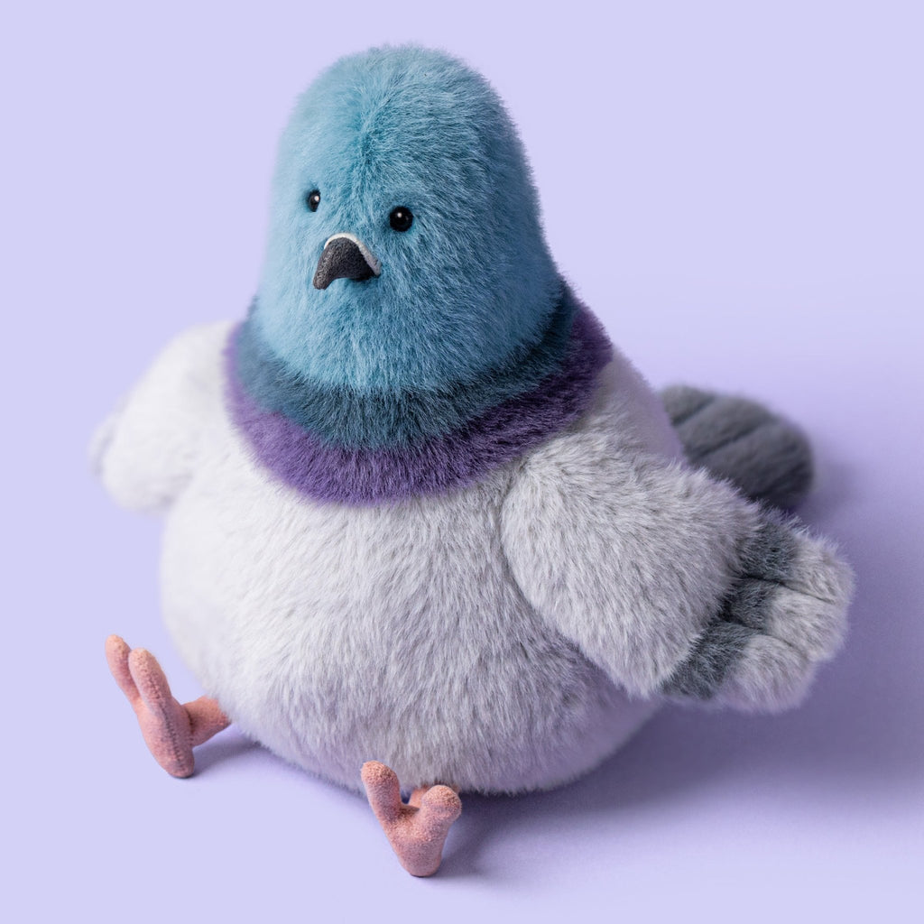 Knuffel Duif Strutton Pigeon - 22 cm - Wilde dieren Jellycat - In den Olifant