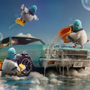 Knuffel Duif Strutton Pigeon - 22 cm - Wilde dieren Jellycat - In den Olifant