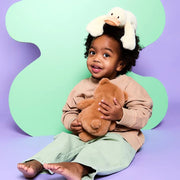 Knuffel Eend Deedee Duck Yellow ECO - 33 cm - Boerderijdieren Bon Ton Toys - In den Olifant