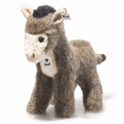 Knuffel Ezel Asinus Donkey Brown Spotted - 17 cm - Boerderijdieren Steiff - In den Olifant