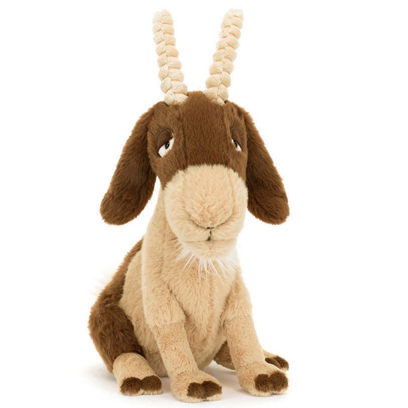 Knuffel Geit Glenny Goat - 27 cm - Boerderijdieren Jellycat - In den Olifant