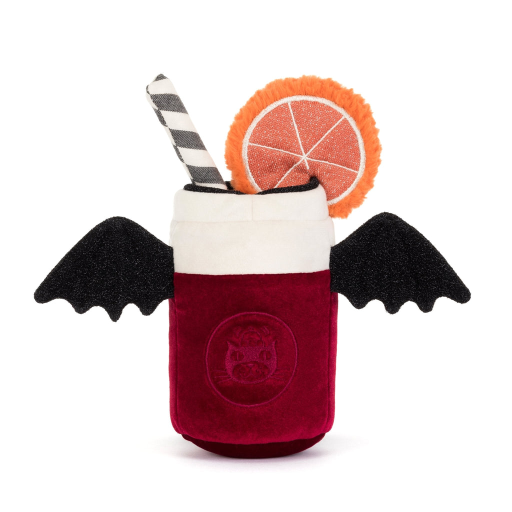 Knuffel Halloween Amuseables Vampop Drink - 16 cm - Groenten, fruit en ander lekkers Jellycat - In den Olifant