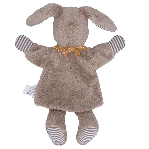 Knuffel Handpop Voor Kinderen Konijn | 24 Cm - Handpoppen Sterntaler - In den Olifant