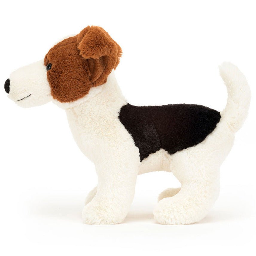 Knuffel Hond Albert Jack Russell - 18 cm - huisdieren Jellycat - In den Olifant