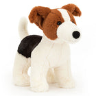 Knuffel Hond Albert Jack Russell - 18 cm - huisdieren Jellycat - In den Olifant