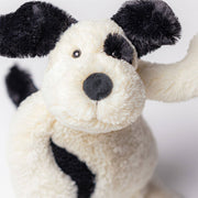 Knuffel Hond Bashful Black & Cream Puppy Original Medium - 31 cm - Huisdieren Jellycat - In den Olifant
