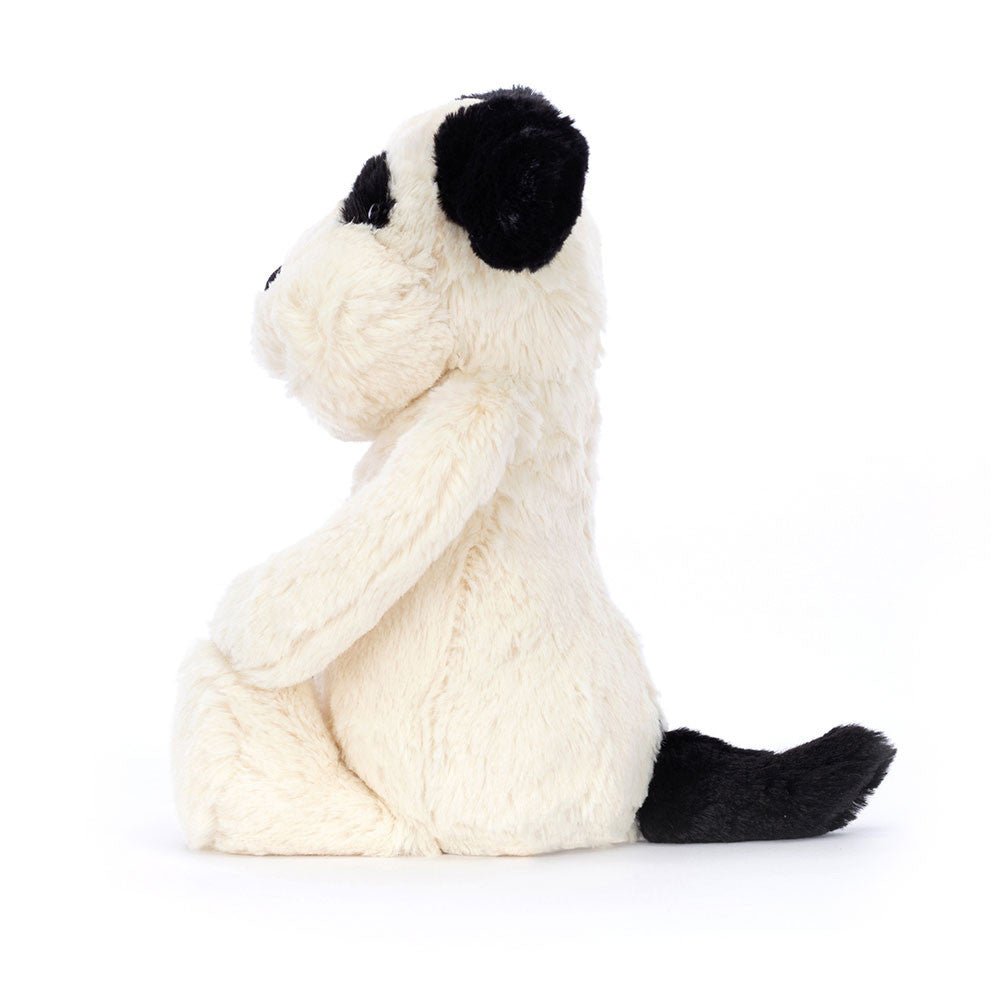 Knuffel Hond Bashful Black & Cream Puppy Original Medium - 31 cm - Huisdieren Jellycat - In den Olifant
