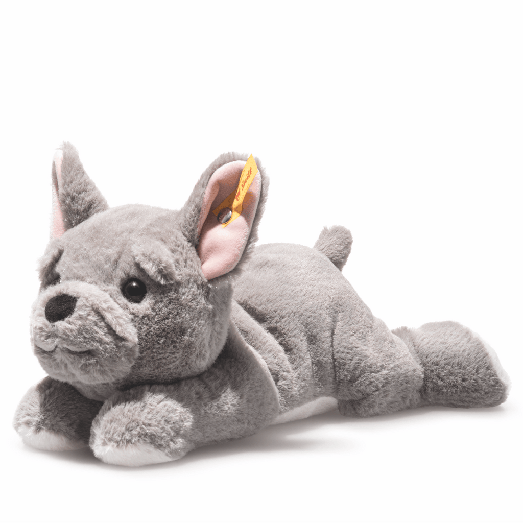 Knuffel Hond Brie French Bulldog Grey - 24 cm - Huisdieren Steiff - In den Olifant