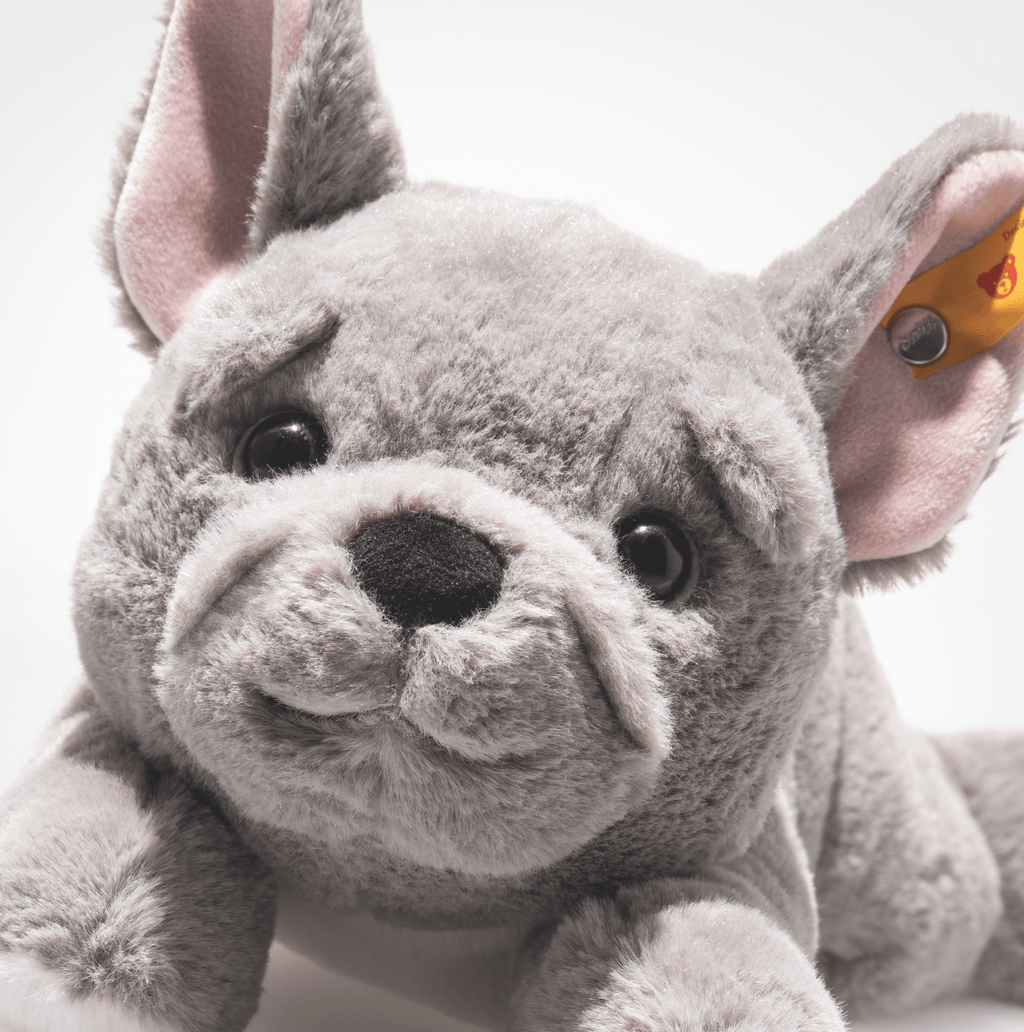 Knuffel Hond Brie French Bulldog Grey - 24 cm - Huisdieren Steiff - In den Olifant