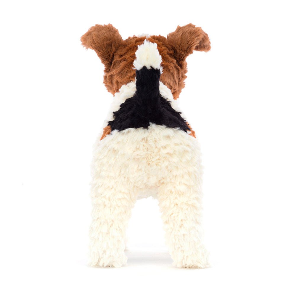 Knuffel Hond Hector Fox Terrier - 24 cm - huisdieren Jellycat - In den Olifant