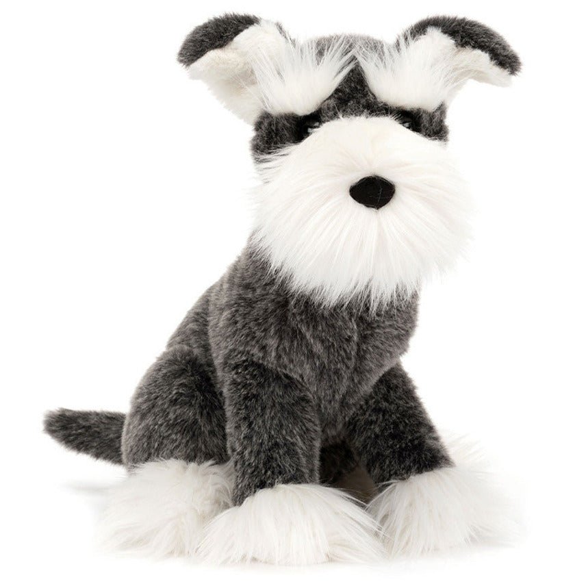 Knuffel Hond Lawrence Schnauzer - 26 cm - huisdieren Jellycat - In den Olifant