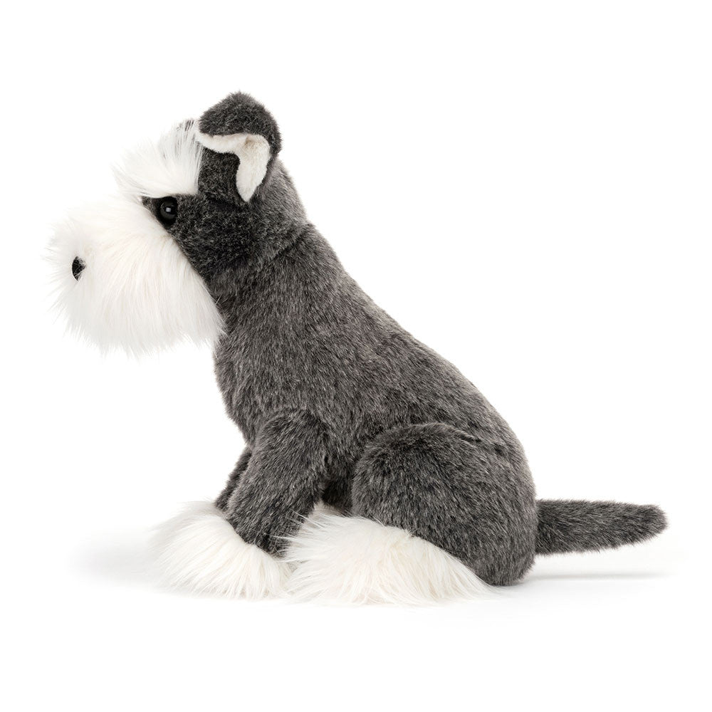 Knuffel Hond Lawrence Schnauzer - 26 cm - huisdieren Jellycat - In den Olifant